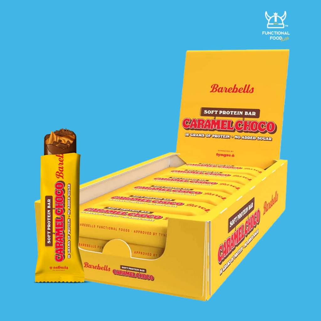 * NEW * SWEDEN Barebells Soft Protein Bars - Caramel Choco [1 box - 12 ...