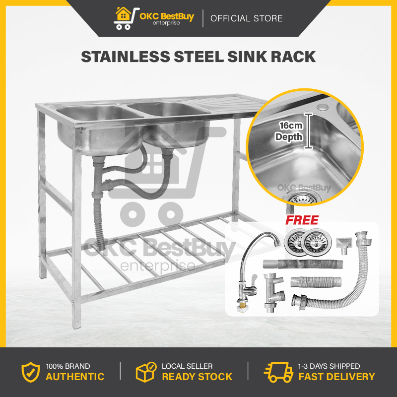 Stainless steel basin rack / Kitchen Basin rack / Dish Rack / Sink Rack ...