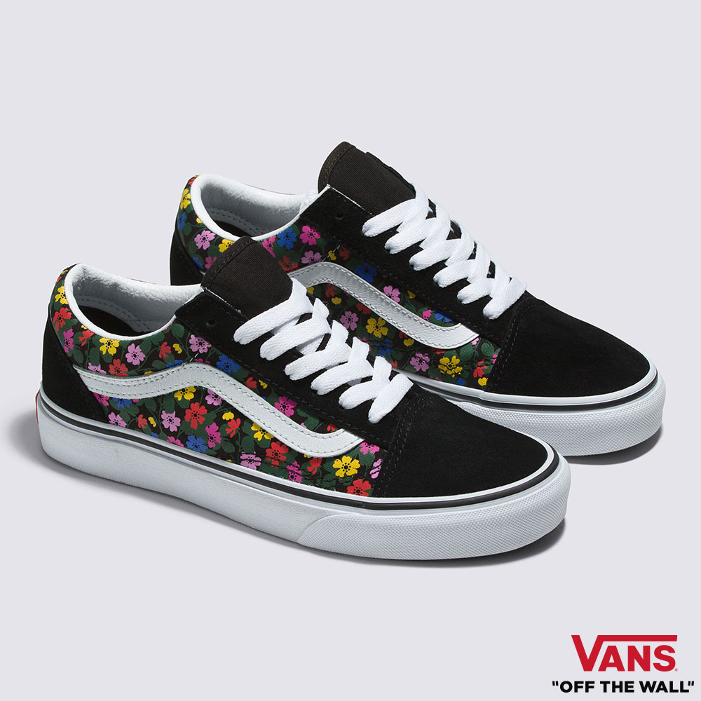 Vans Floral Old Skool Men Sneakers (Unisex US Size) BLACK VN0005UFBA21 ...