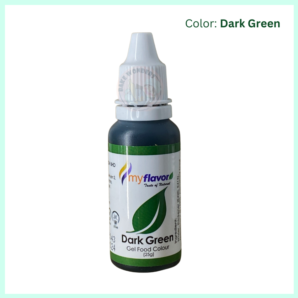 Myflavor Gel Food Colour/Pewarna Gel Makanan/Food colouring/Edible gel