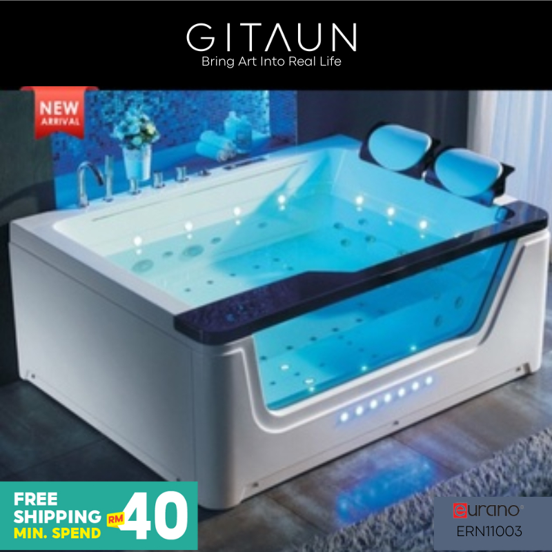[EURANO] Waterfall Massage Bathtub (Double) / Jacuzzi Massage Tub