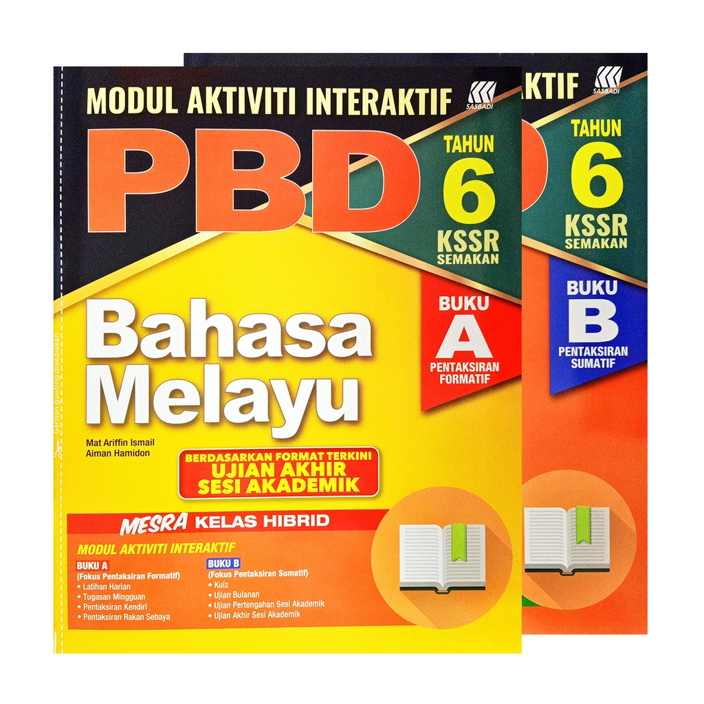 Sasbadi 2023 Latihan Modul Interaktif Pbd Uasa Bahasa Melayu Aandb Tahun