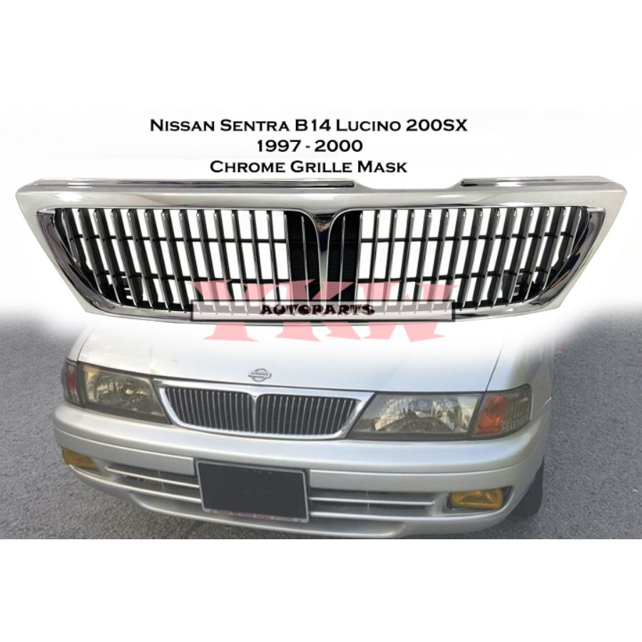Nissan Sentra B14 Lucino 200SX 1997-2000 Front Grill Grille Mask Sarung