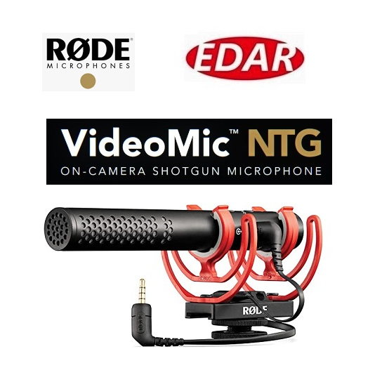 Rode VideoMic NTG VNTG Hybrid Analog/USB CameraMount Shotgun
