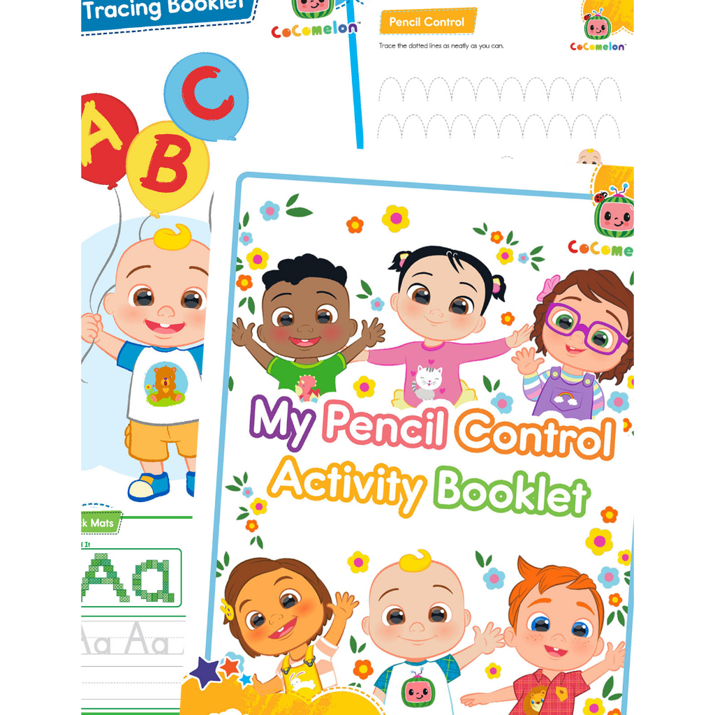 PDF] 018- Cocomelon Tracing Activity Worksheet Fine Motor Skills ...