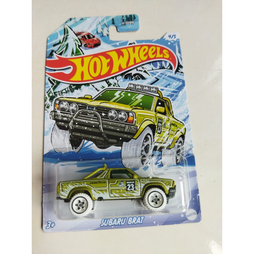 Hot Wheels Mainline Series Winter Offroad 2024 Subaru Brat Shopee