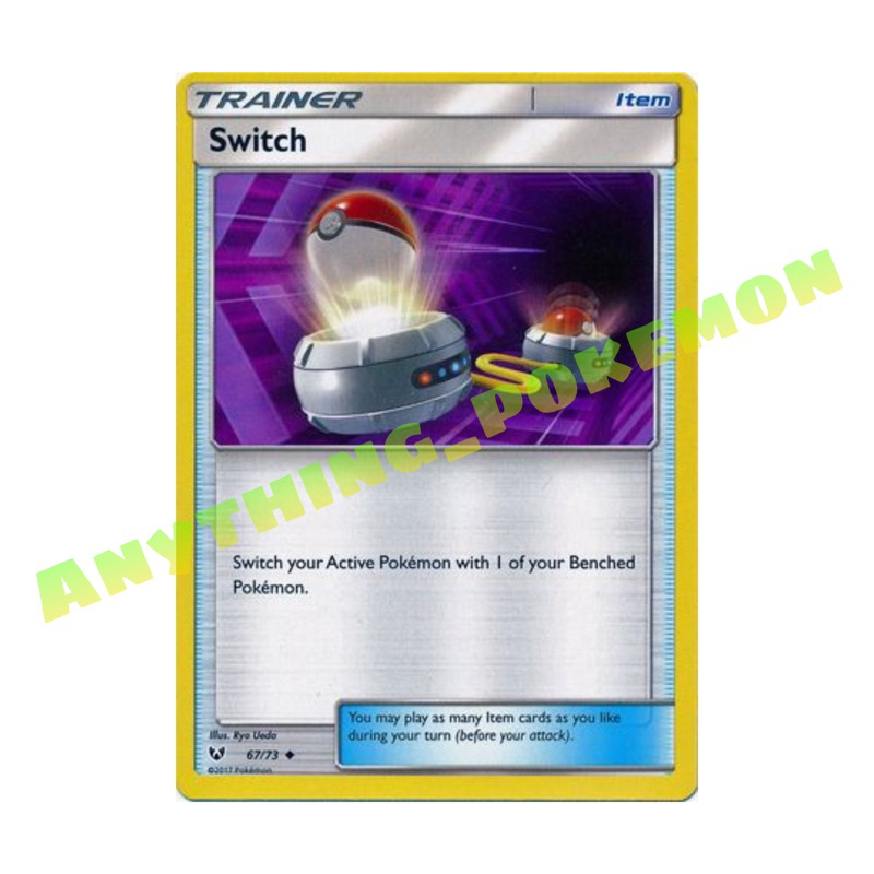 Pokemon Trainer Card - Switch  (147/168),(183/202),(67/73),(194/198),(144/159),(91/108) - NORMAL/REVERSE  HOLO | Shopee Malaysia