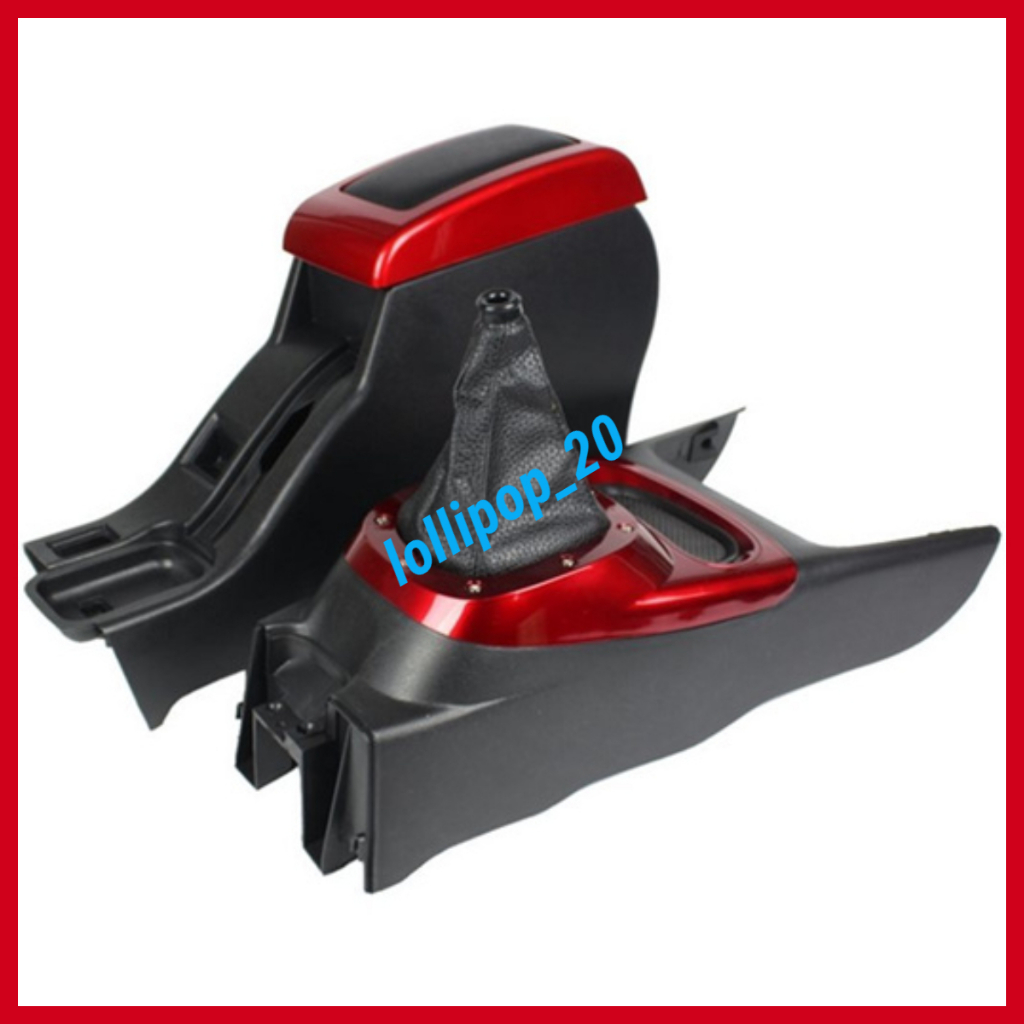 Proton Wira/Satria/Putra Console Box Armrest / Gear Box Console (Red ...