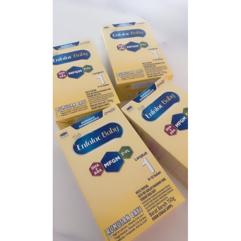 new packaging Enfalac baby Infant Formula Step 1 150g expired 09/03