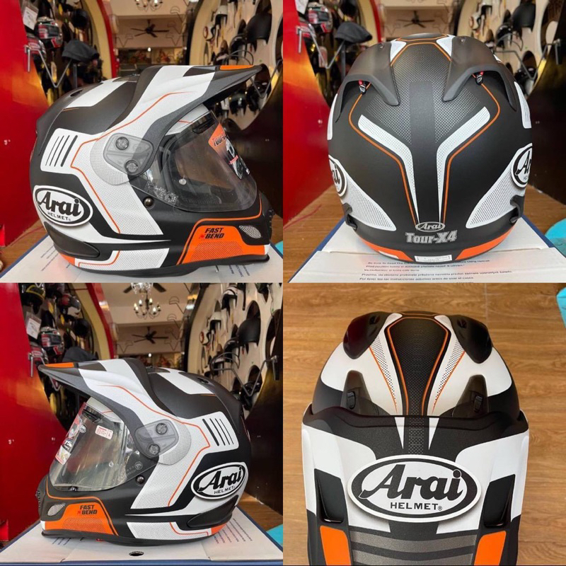 ARAI TX4 VISION ORANGE