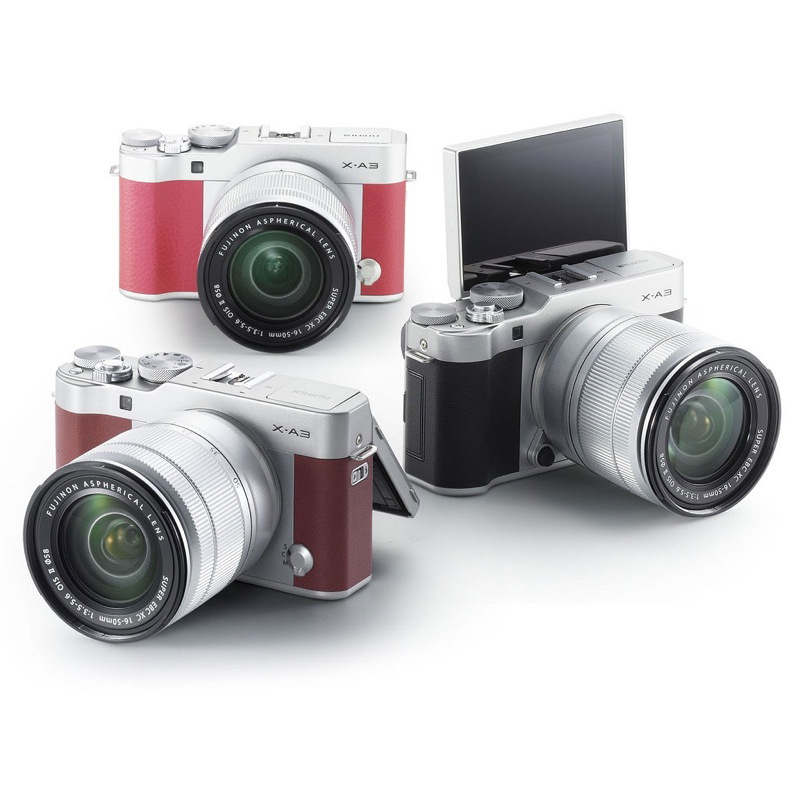 Fujifilm XA3 X-A3 16-50mm Kit Lens wide lens 24mp 77point