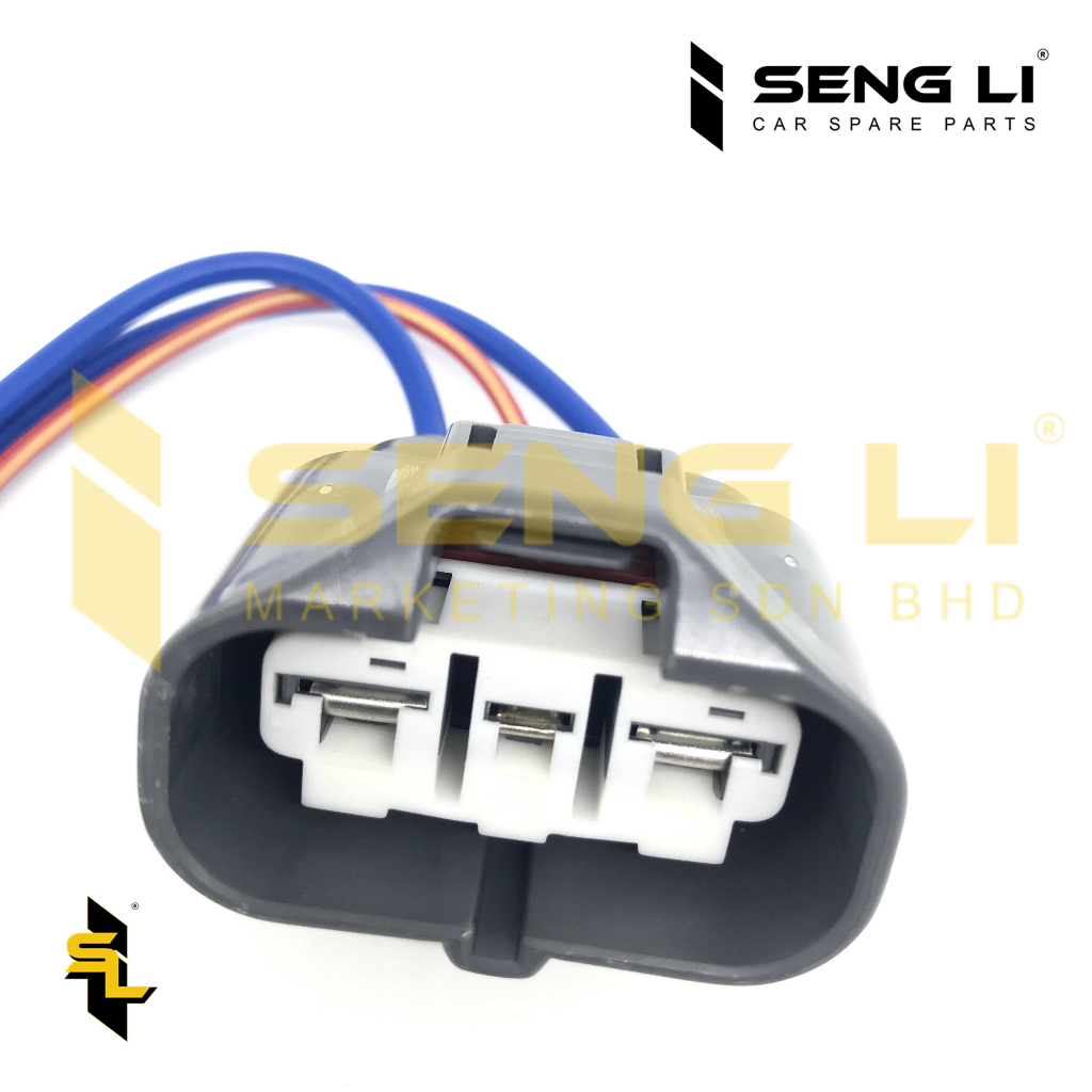FAN MOTOR SOCKET-3PIN/3 PIN-PROTON/PERODUA/TOYOTA/HONDA/NISSAN/MAZDA ...