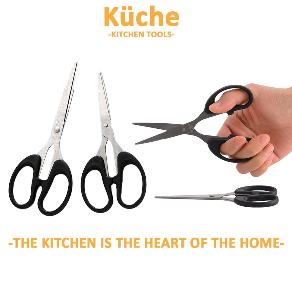 KUCHE Stainless Steel Scissors Cutter Home Kitchen Sharpness Durable   My 11134207 7qul2 Lf55dwq9ybmc38