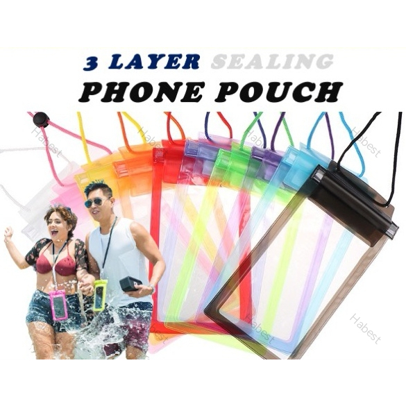 Waterproof phone pouch bulk hot sale