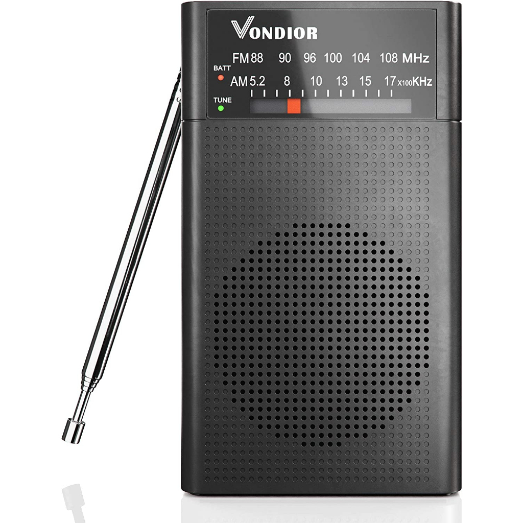 Vondior Am Fm Radio Best Reception And Longest Lasting Am Fm Battery