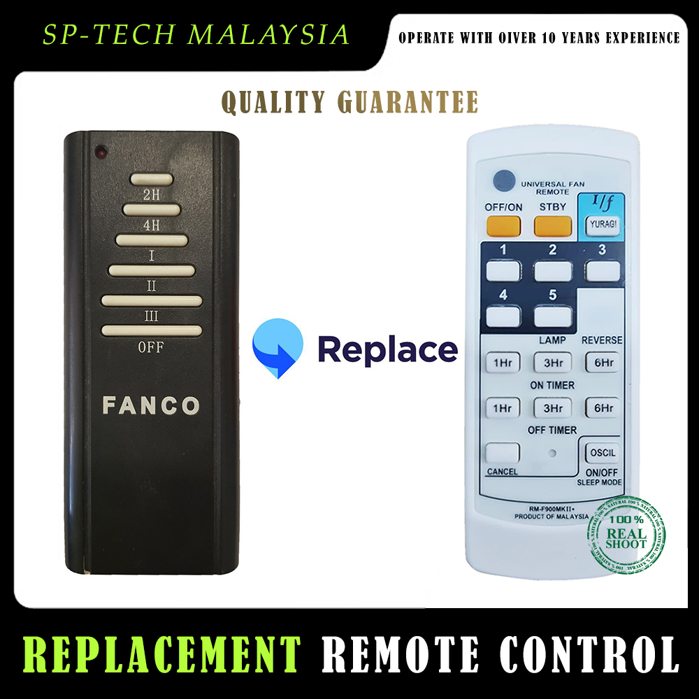 FANCO CEILING FAN REMOTE [REPLACEMENT] Shopee Malaysia