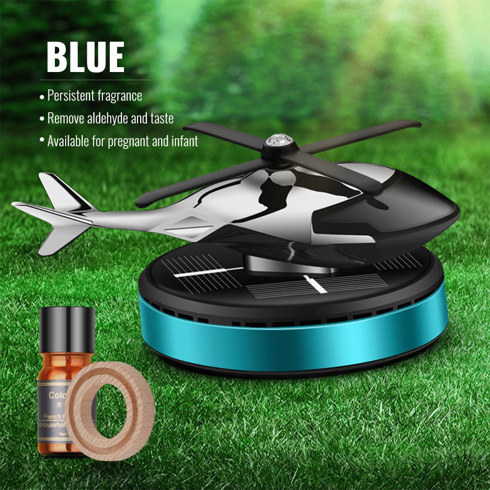 Upgrade!! Car Air Freshener Helicopter Airplane Aluminum Alloy Aircraft ...