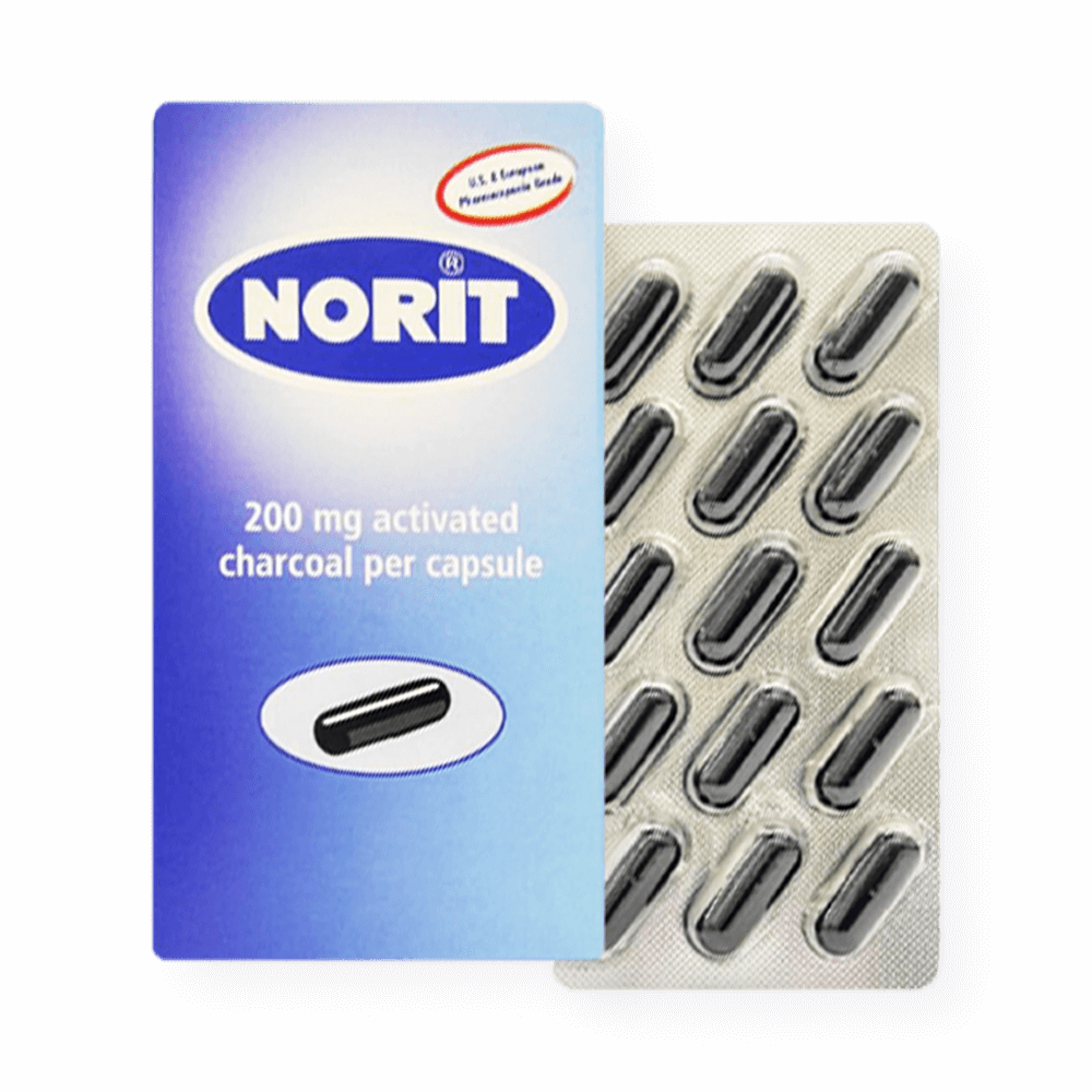 Norit Activated Charcoal 200mg (15s x 2) Shopee Malaysia