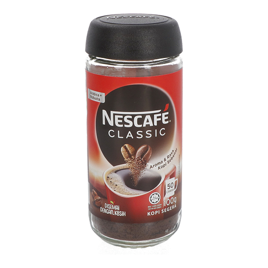 Nescafe Classic Ground Coffee 100 Kopi Terpilih 100g Shopee Malaysia