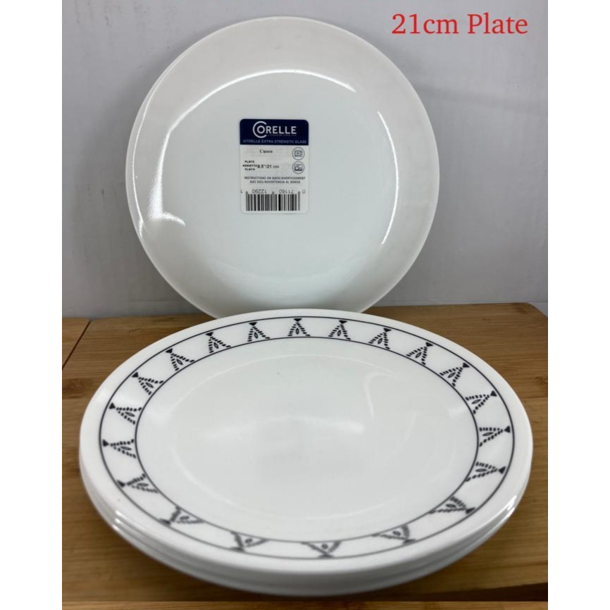 Corelle Cusco (Luncheon Plate 4pcs) Shopee Malaysia