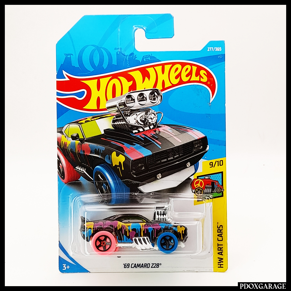 Hot Wheels 69 Camaro Z28 Tooned Hw Art Cars Shopee Malaysia 6131