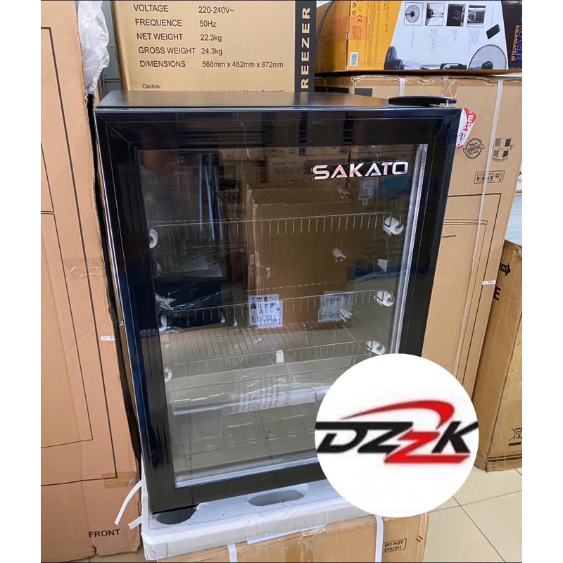 NEW SAKATO 60L Mini Chiller Table Top Chiller SC60U Piping System