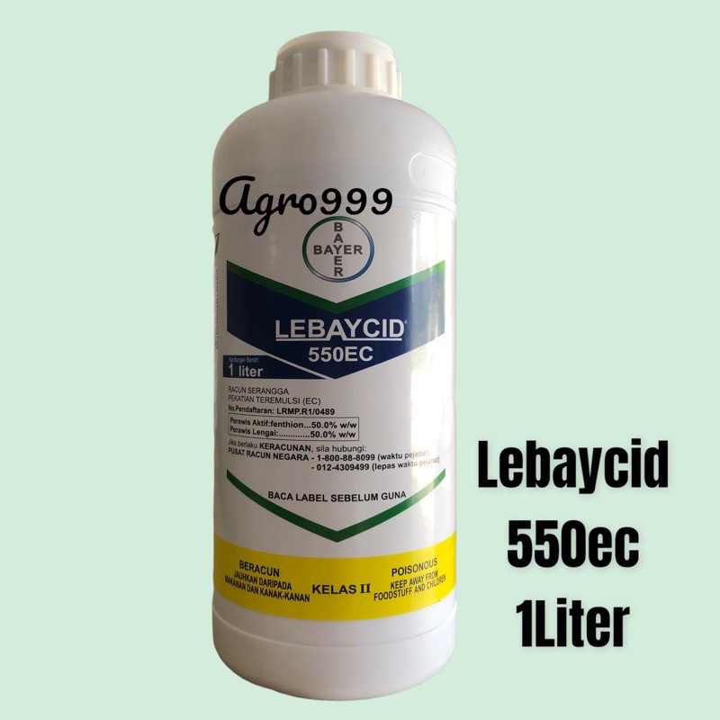 LEBAYCID 550ec/FENTHION/Racun serangga/INSECTICIDE 1Liter Shopee Malaysia
