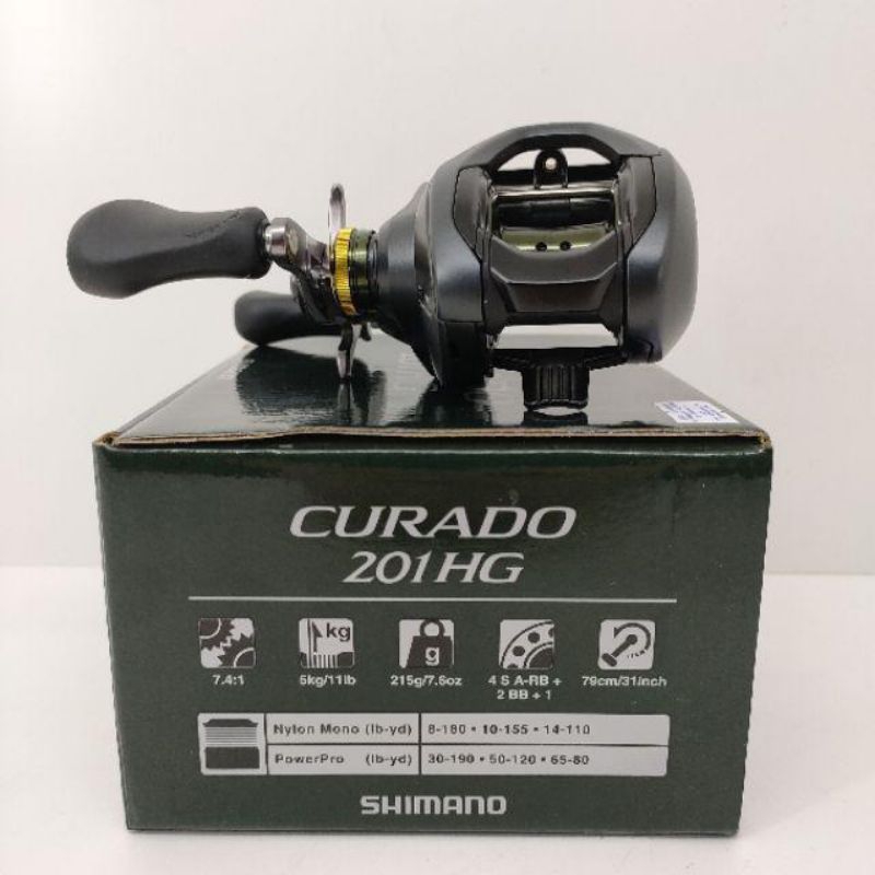 SHIMANO 17' CURADO-K 201HG/201XG/201 BAITCASTING REEL | Shopee Malaysia
