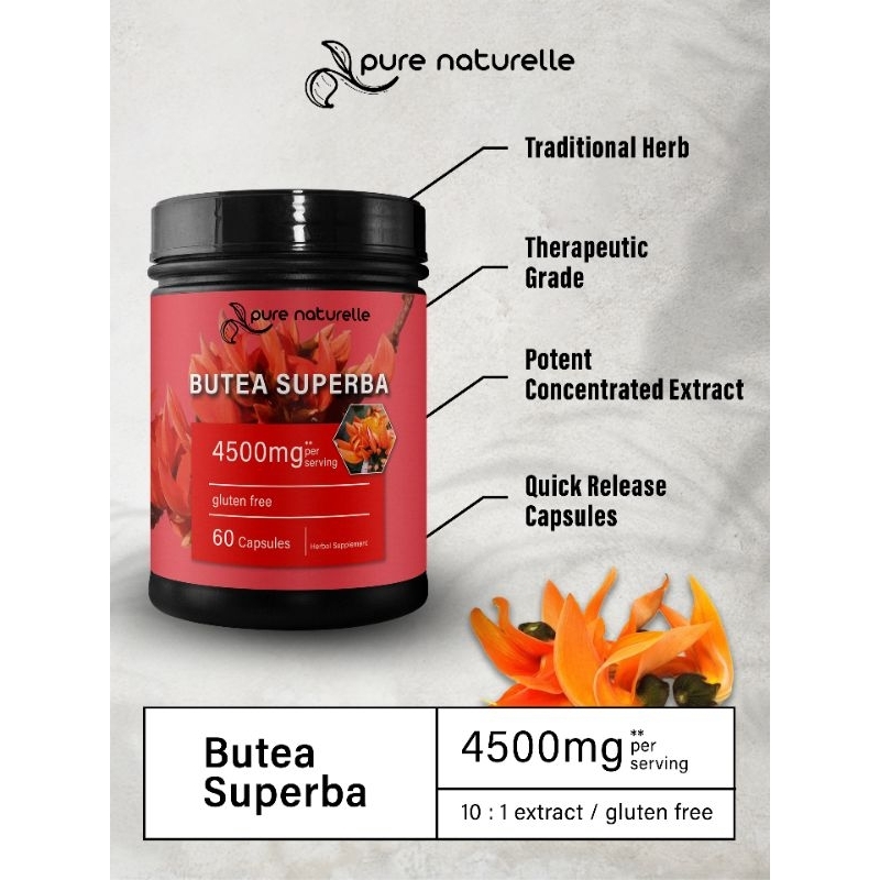 Butea Superba Capsule 60's High Quality Organic Product GMP | Shopee ...