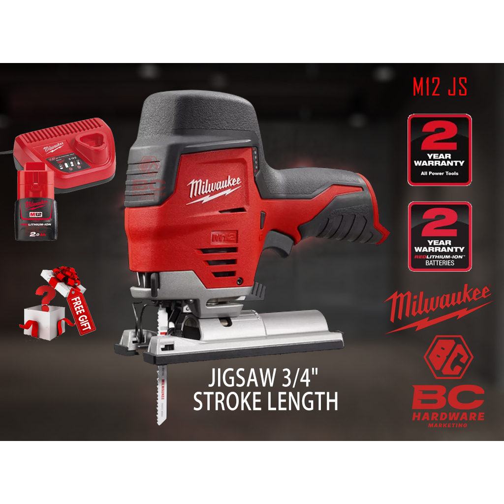 Milwaukee discount m12 js