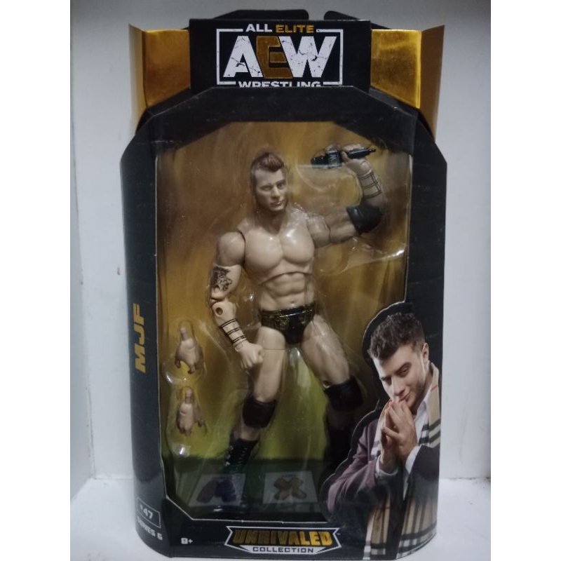 Jazwares AEW Unrivaled Series 6 MJF Wrestling Figure | Shopee Malaysia