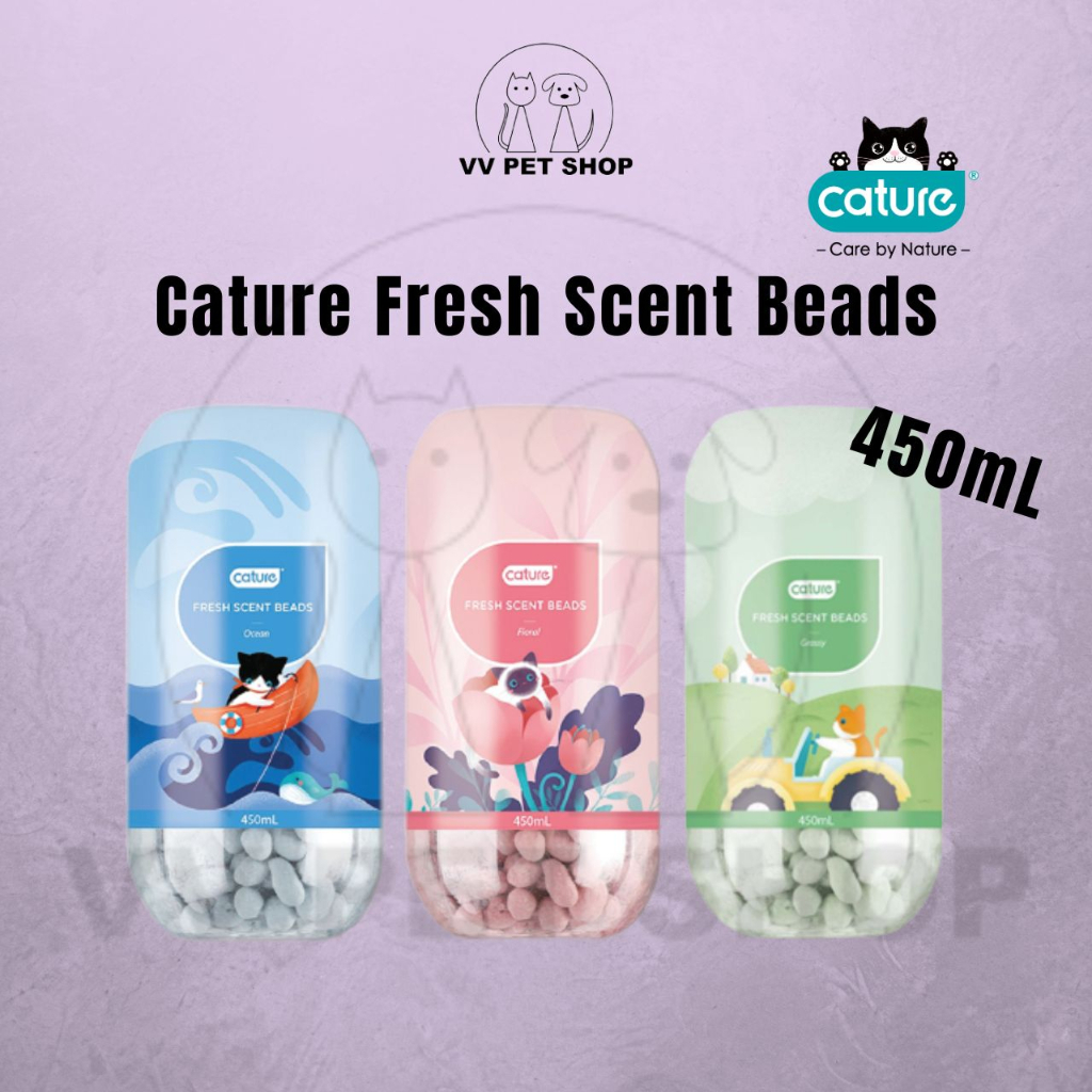 [READY STOCK] Cature Fresh Scent Beads / Cat Litter Deodorizer Odor