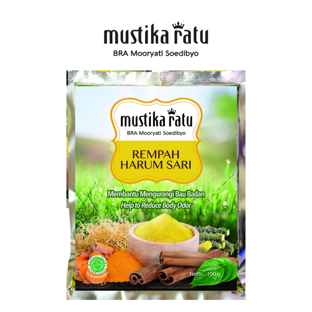 Mustika Ratu Rempah Harum Sari (100g) - untuk Bertangas/ Sauna/ Mandian ...