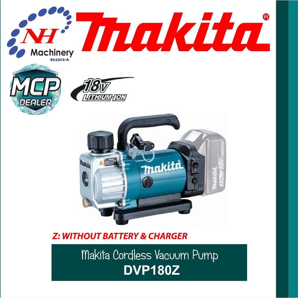 Makita DVP180Z Cordless Vacuum Pump Shopee Malaysia