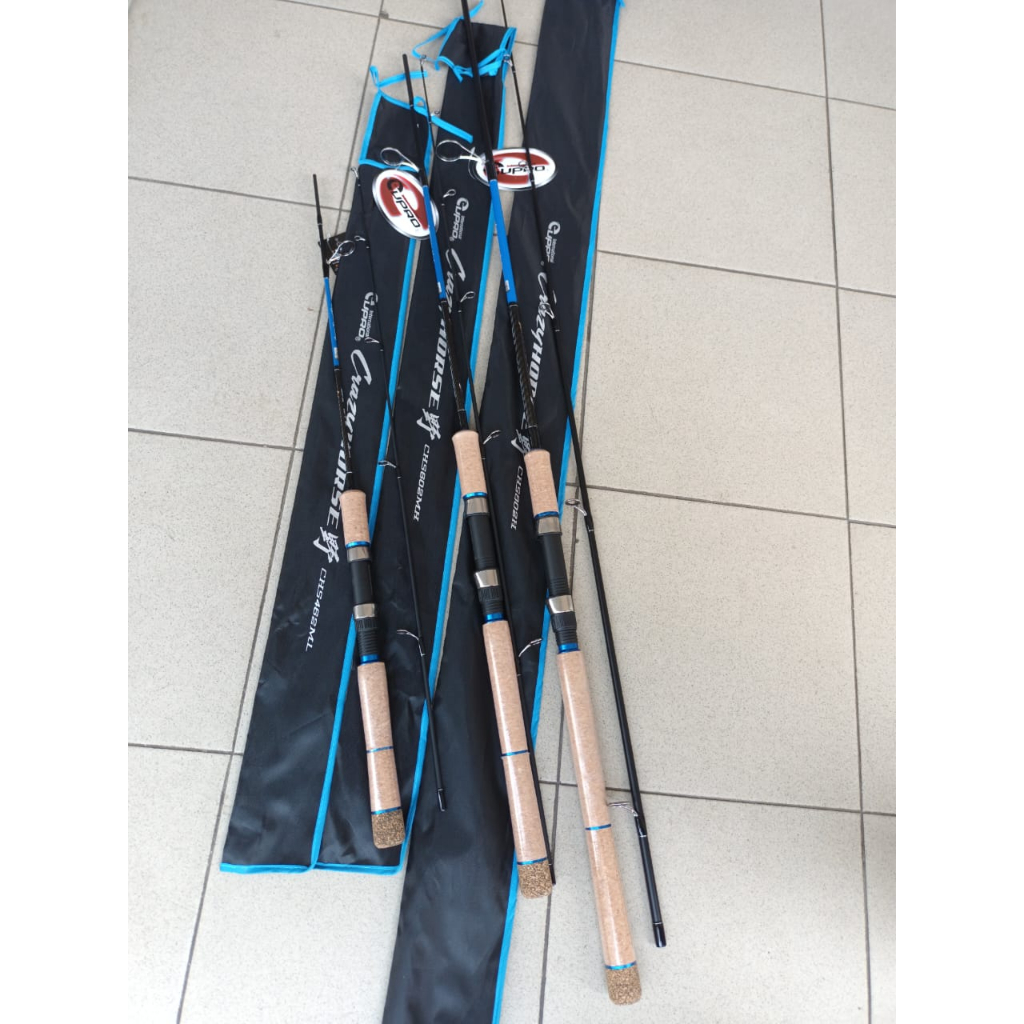 EUPRO CRAZY HORSE FISHING ROD (SPINNING) | Shopee Malaysia
