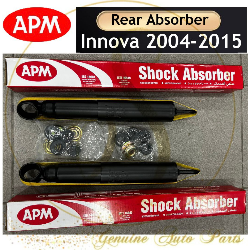 (100% ORIGINAL) APM TOYOTA INNOVA TGN40 2004-2015 GAS BELAKANG REAR ...