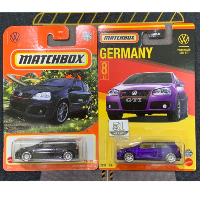 Matchbox Volkswagen Golf GTi Black or Purple Shopee Malaysia