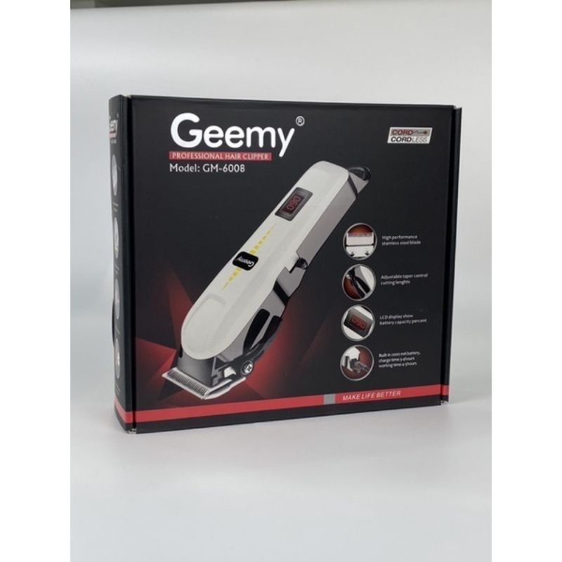 💯% original GEEMY GM-6008 PROFESSIONAL HAIR CLIPPER | Shopee Malaysia