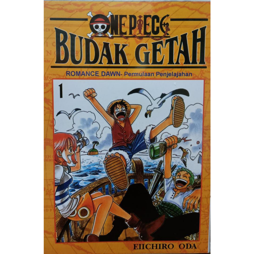 BUDAK GETAH (one Piece) (KOMIK EDISI BAHASA MELAYU) JILID 1-30 | Shopee ...