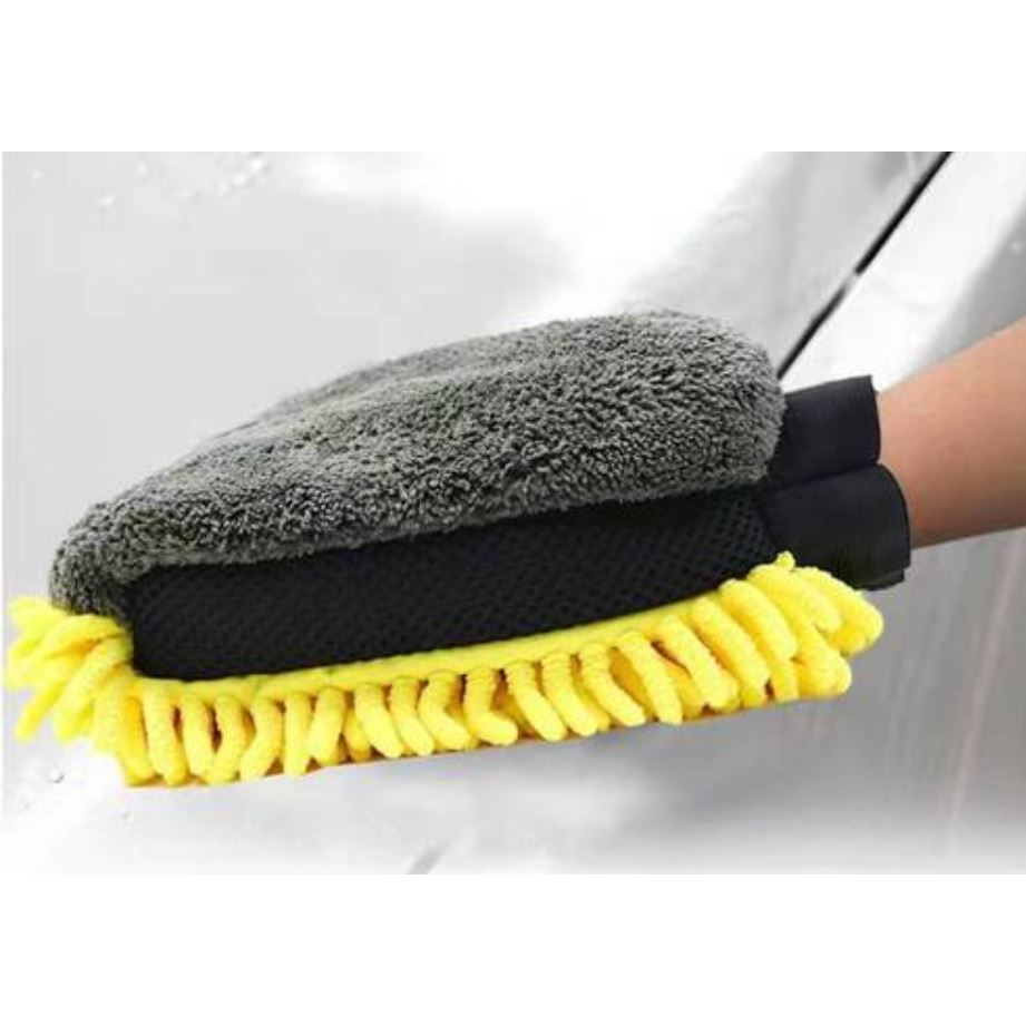 New Style Car Wash Hand Glove Microfiber Car Wash Mitt Car Wash Hand Cloth Hand Towel (1PC