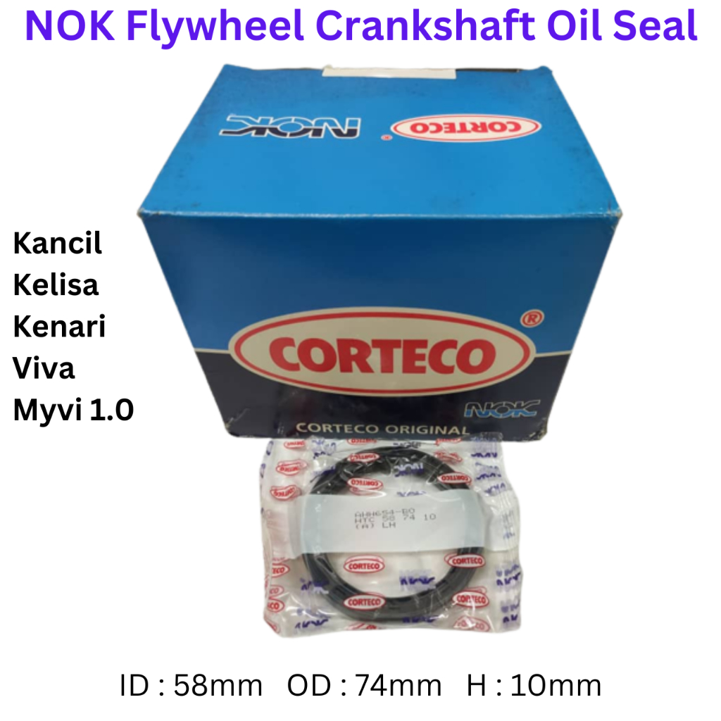 NOK Flywheel Crankshaft Oil Seal Perodua Kancil Kelisa Kenari Viva Myvi
