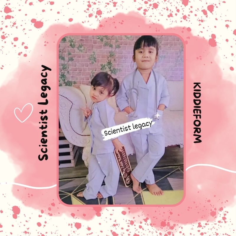 READYSTOCK [Nurse Kids Uniform] BAJU NURSE BUDAK PREMIUM SCIENTIST LEGACY Shopee Malaysia