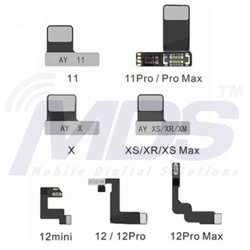 AY NO-REMOVAL Face ID Flex X-12 Series replacement parts sparepart ...