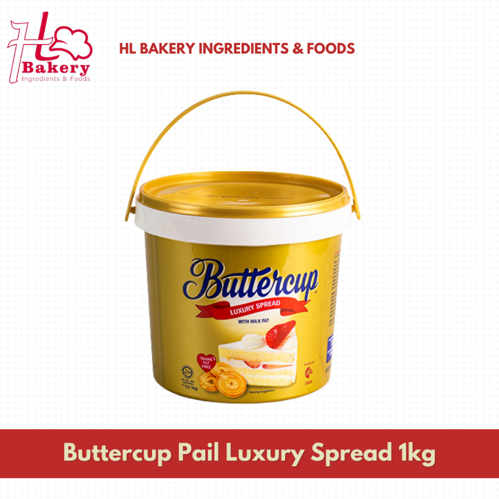 Buttercup Pail Luxury Spread 1kg Shopee Malaysia