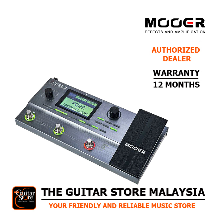 Mooer GE200 Amp Modelling & Multi Effects Pedal (GE200 / GE 200