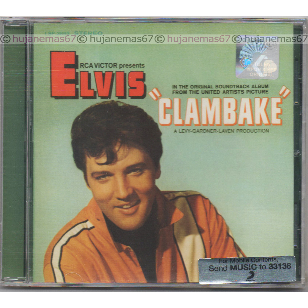 ELVIS PRESLEY Clambake 2010 SONY MUSIC ORIGINAL CD (SOUNDTRACK / KING