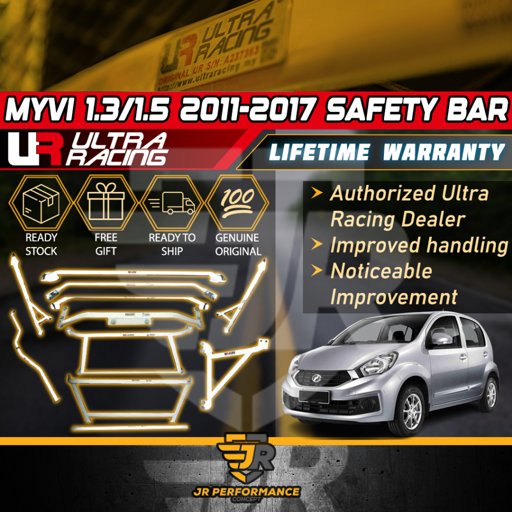 Ultra Racing Safety Bar Perodua Myvi Lagi Best M600 Front Strut Bar ...