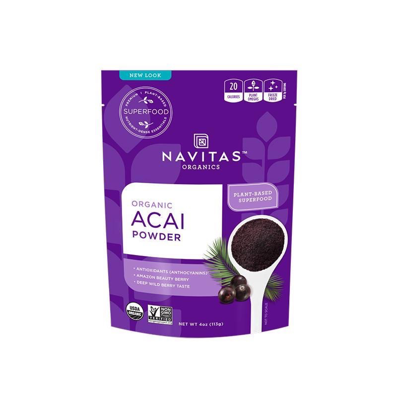 🇲🇾 Ready Stock SUPERFOOD NAVITAS Organic Acai Berry Powder 113g Anti