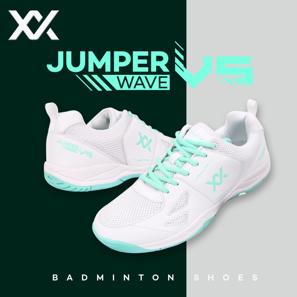 MAXX BADMINTON SHOES JUMPER WAVE V5 (100ORIGINAL) Shopee Malaysia
