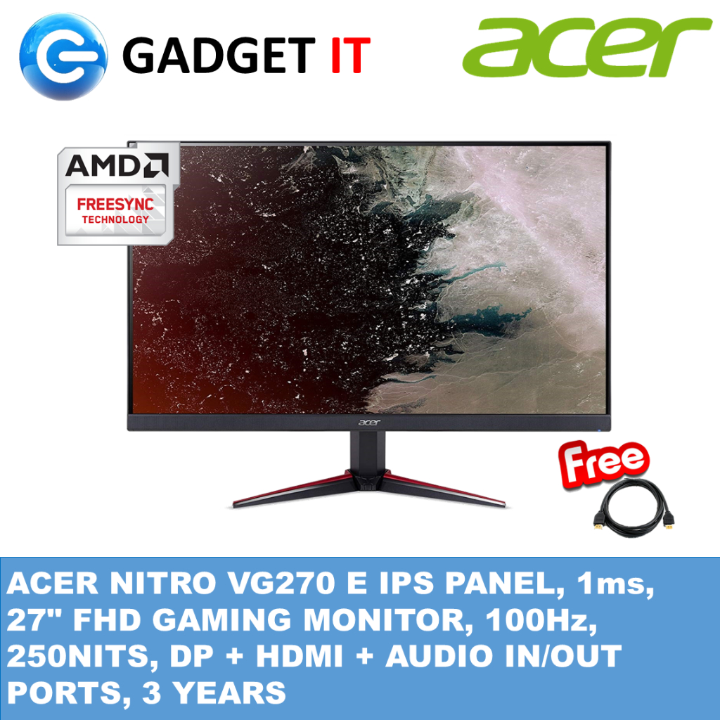 ACER NITRO (VG270 / VG270 E)27